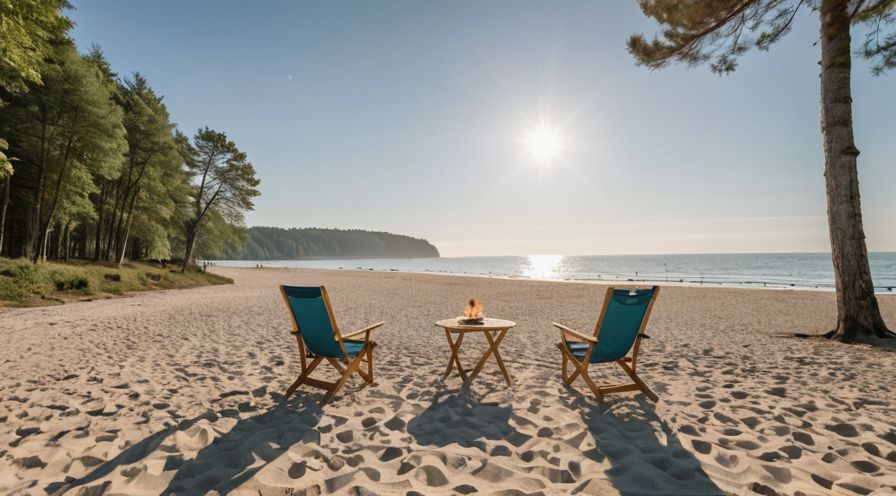 Die schönsten Strände für Camping in Deutschland